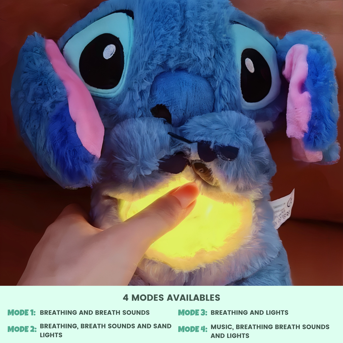 Kawaii Stitch Musical & Relaxing Plush